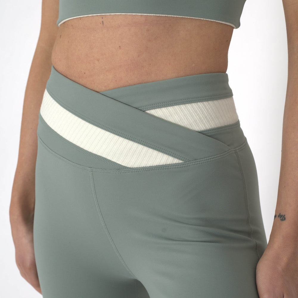 
                  
                    YOGAFLOW WRAP WAIST LEGGINGS DUO SOFT SAGE
                  
                