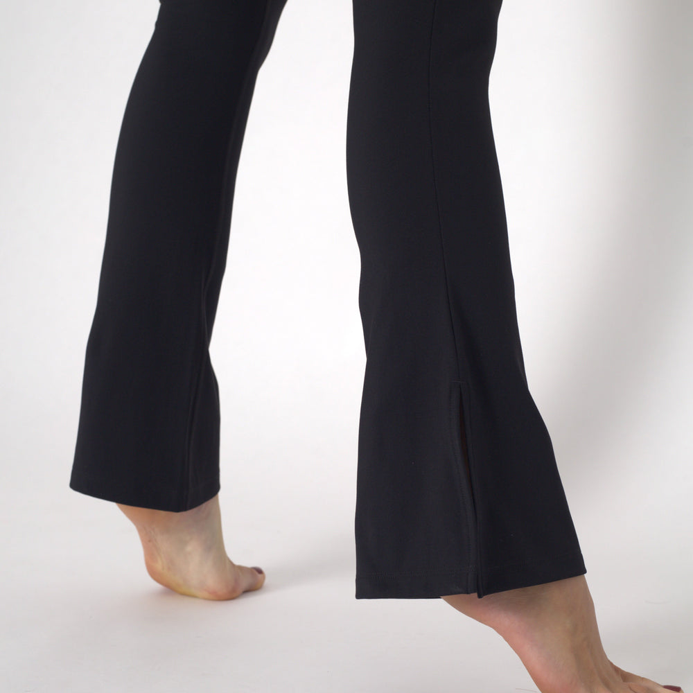 
                  
                    YOGAFLOW WRAP WAIST FLARE TROUSERS DUO BLACK
                  
                